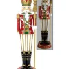 48" Royal Nutcracker with LED - Mark Roberts
