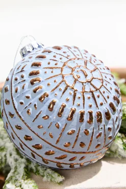 Rustic Embossed Ornament