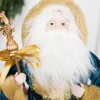 18” Santa Figure - Blue Coat