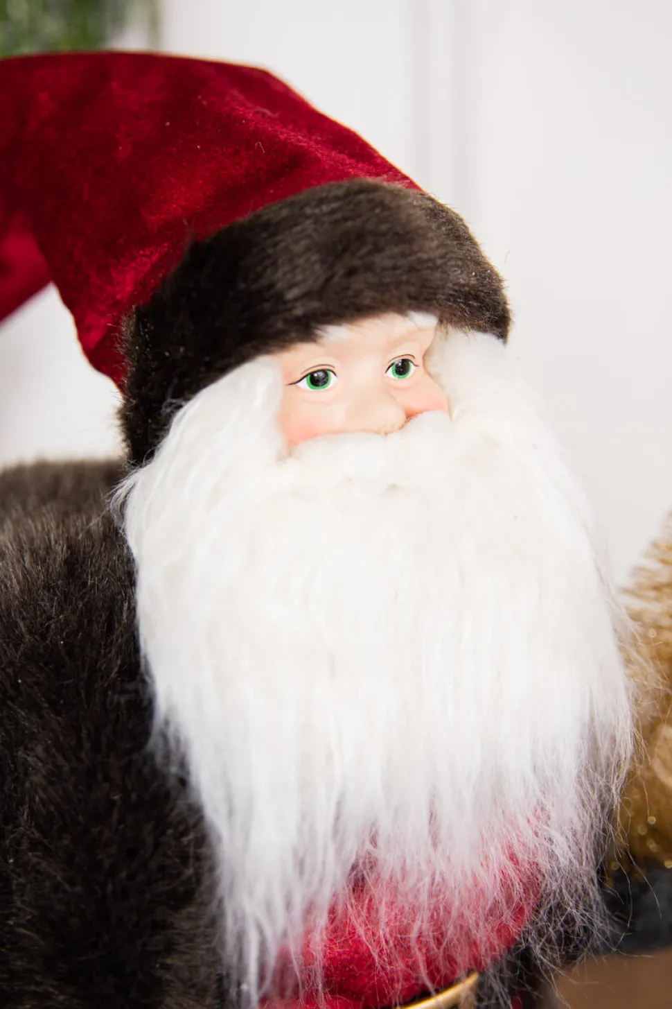19” Santa Figure with Stars & Tree