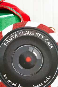 10.5" Santa Spy Cam Sign