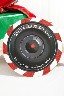10.5" Santa Spy Cam Sign