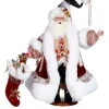 27" Santa with Stocking - Mark Roberts