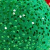 8" Sequin Ball Ornament - Green