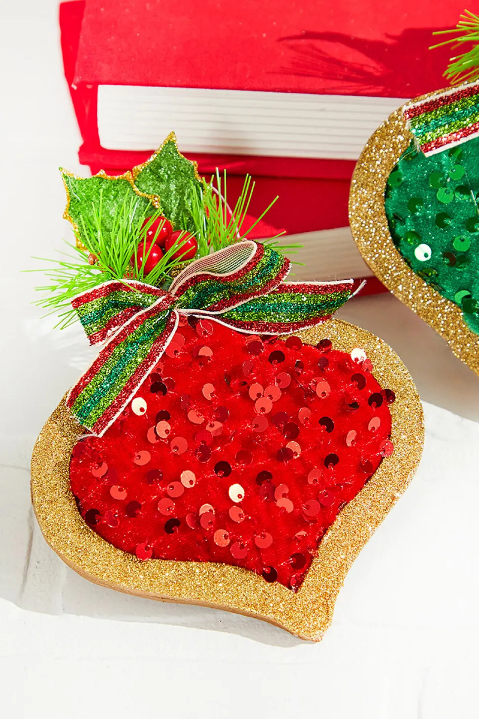 6" Sequin Onion Ornament