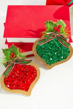 6" Sequin Onion Ornament