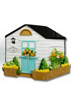3" She Shed Customizable Ornament