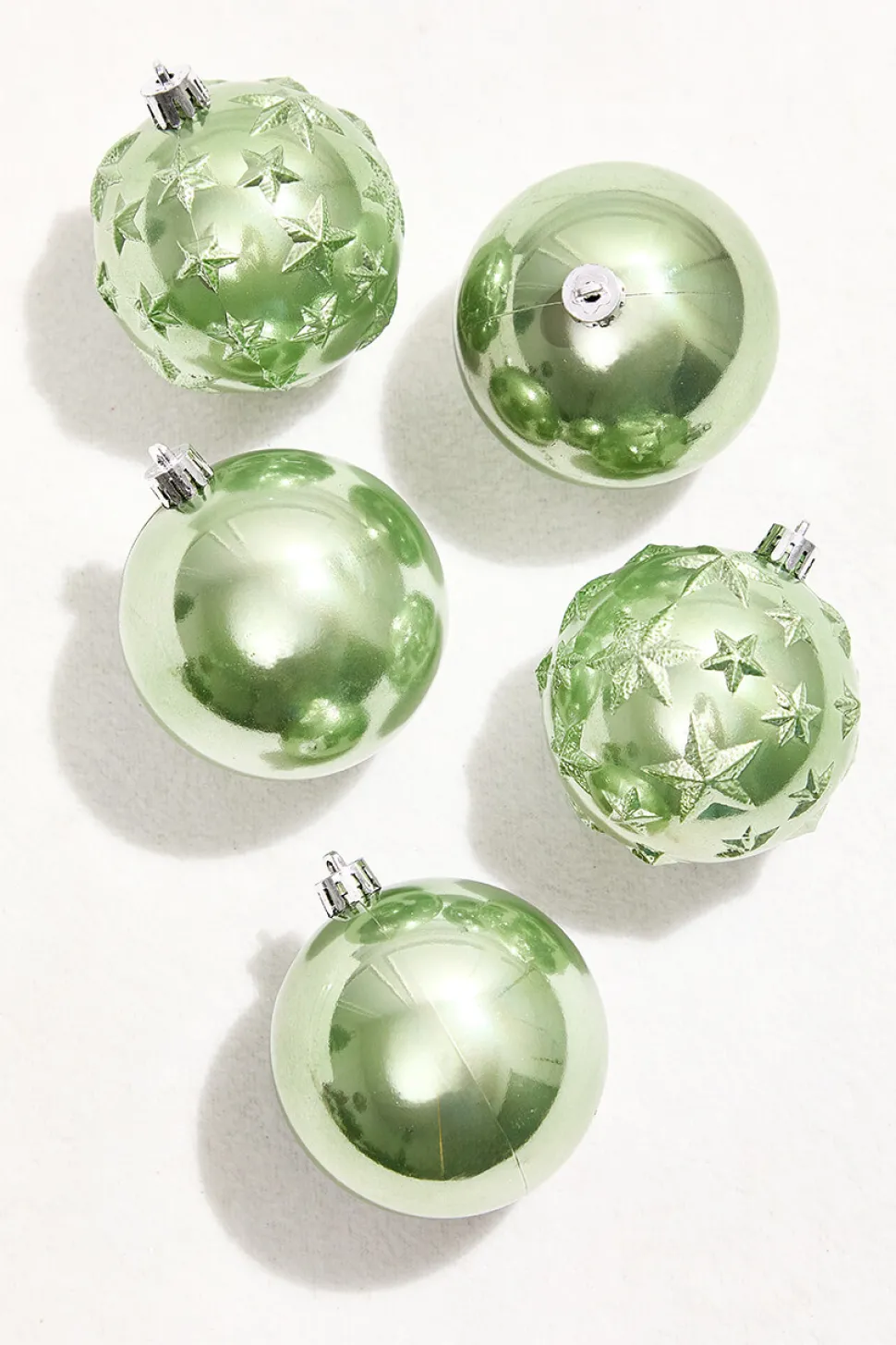 3" Shiny Light Green Shatterproof Tube
