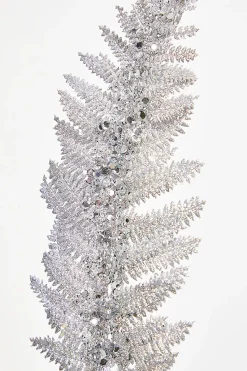 35" Silver Fern Spray