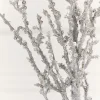 32" Silver Iced Sequin Bead Spray