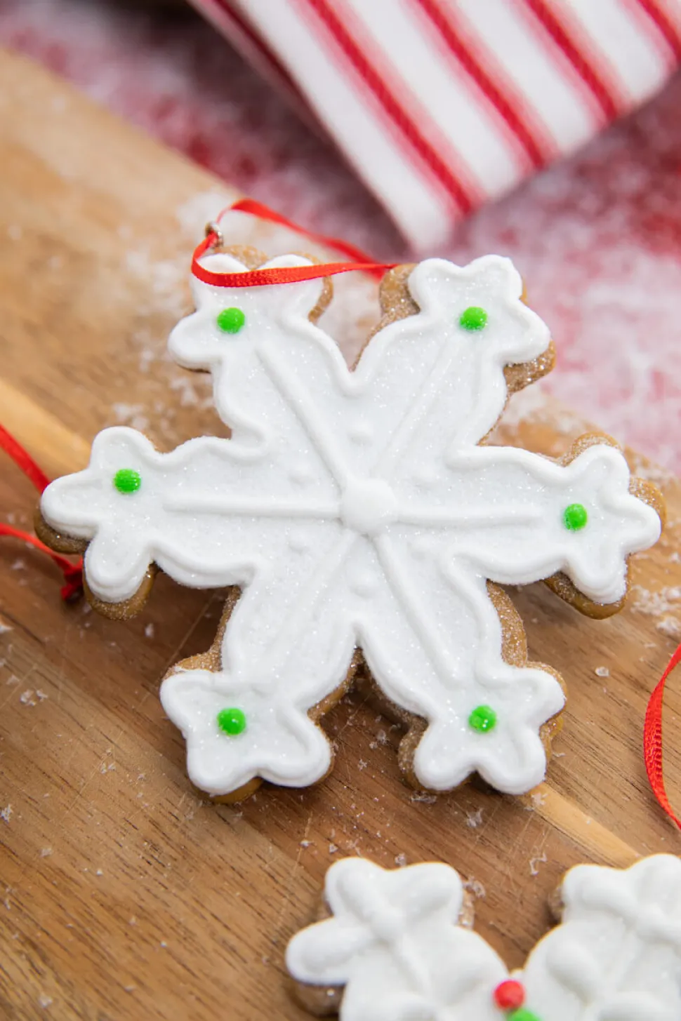 4” Snowflake Cookie Ornament