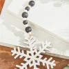 8" Snowflake Ornament