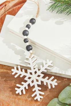 8" Snowflake Ornament
