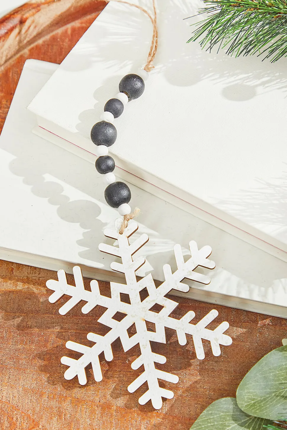 8" Snowflake Ornament