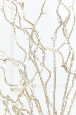 34" Snow Glitter Twig Branch