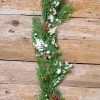 48” Snow Western Cedar Garland