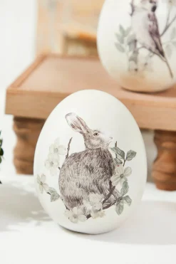 6" Standing Resin Egg - Set of 3