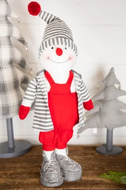 20” Standing Snowman Figure