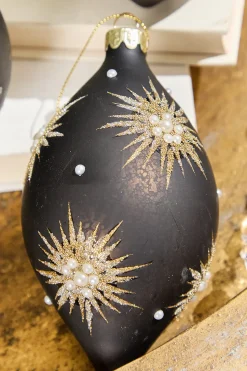 4"-6" Starburst Glass Ornament