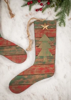 Star/Tree Holiday Hanging Stockings