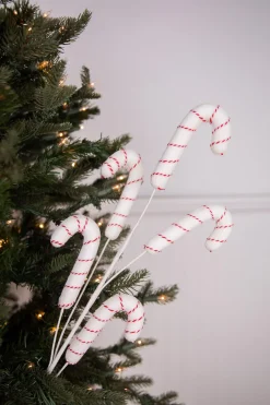 32” Striped Candy Cane Spray