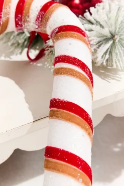 18" Sugar/Spice Gingerbread Candy Cane