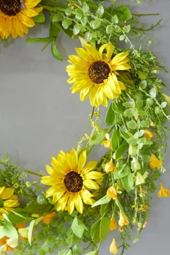 22" Sunflower Wreath