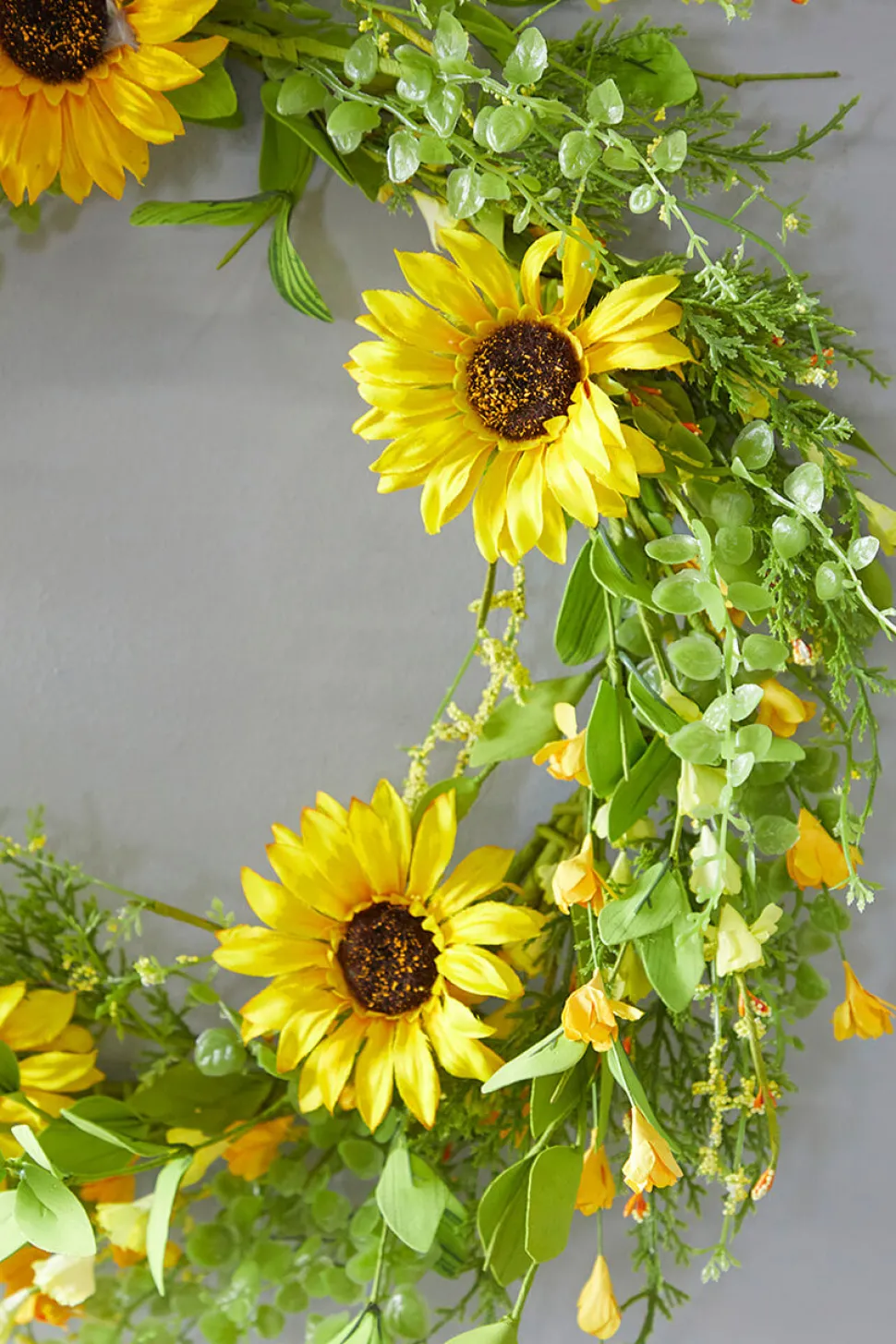 22" Sunflower Wreath