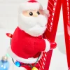 17" Tabletop Climbing Santa