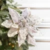 28" Taupe Poinsettia Stem