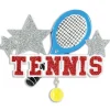 3" Tennis Customizable Ornament