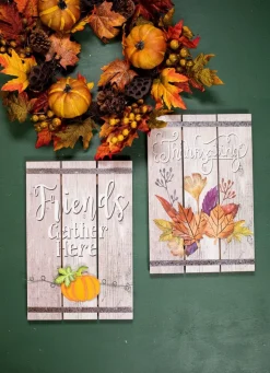 Thanksgiving Greeting Sign
