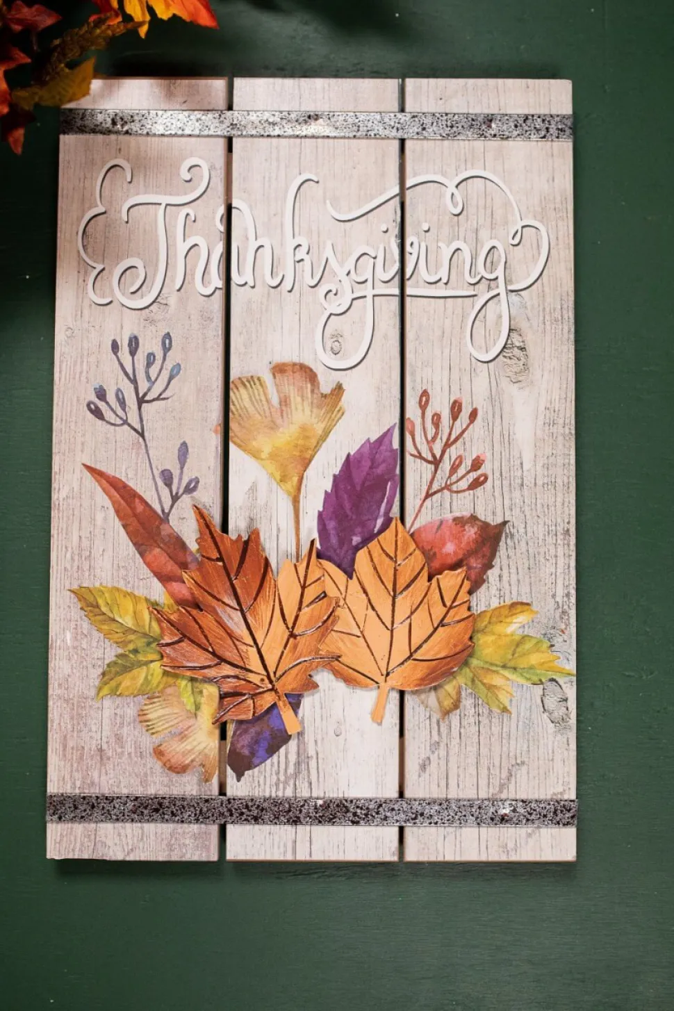 Thanksgiving Greeting Sign