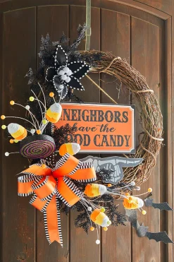 13” The Neighbors Have The Good Candy Halloween Sign
