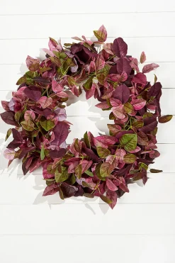 26” Tobacco Leaf Wreath