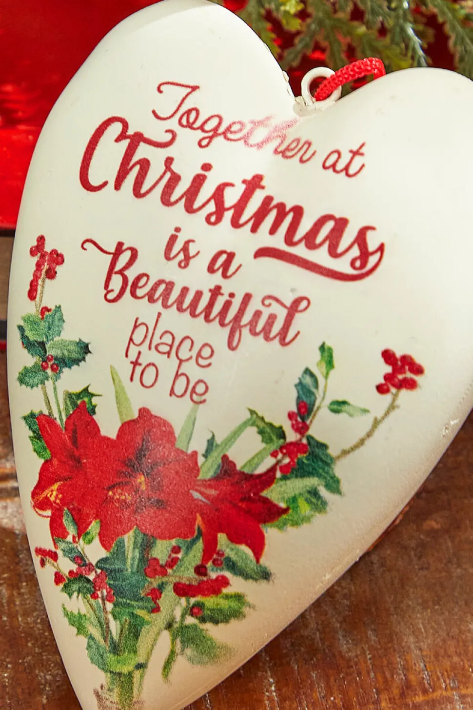 5.5" Together Heart Ornament