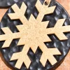 Tree & Snowflake Icon Ornament