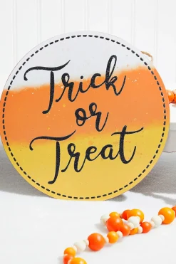 10.5" Trick or Treat Sign