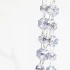 Triple Bead Silver Garland Ornament