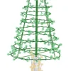 5' Twinkling Starry Alpine Tree - Green/Warm White 310 Lights