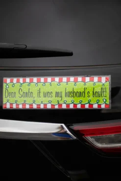 11.5” Vinyl Holiday Car Magnet