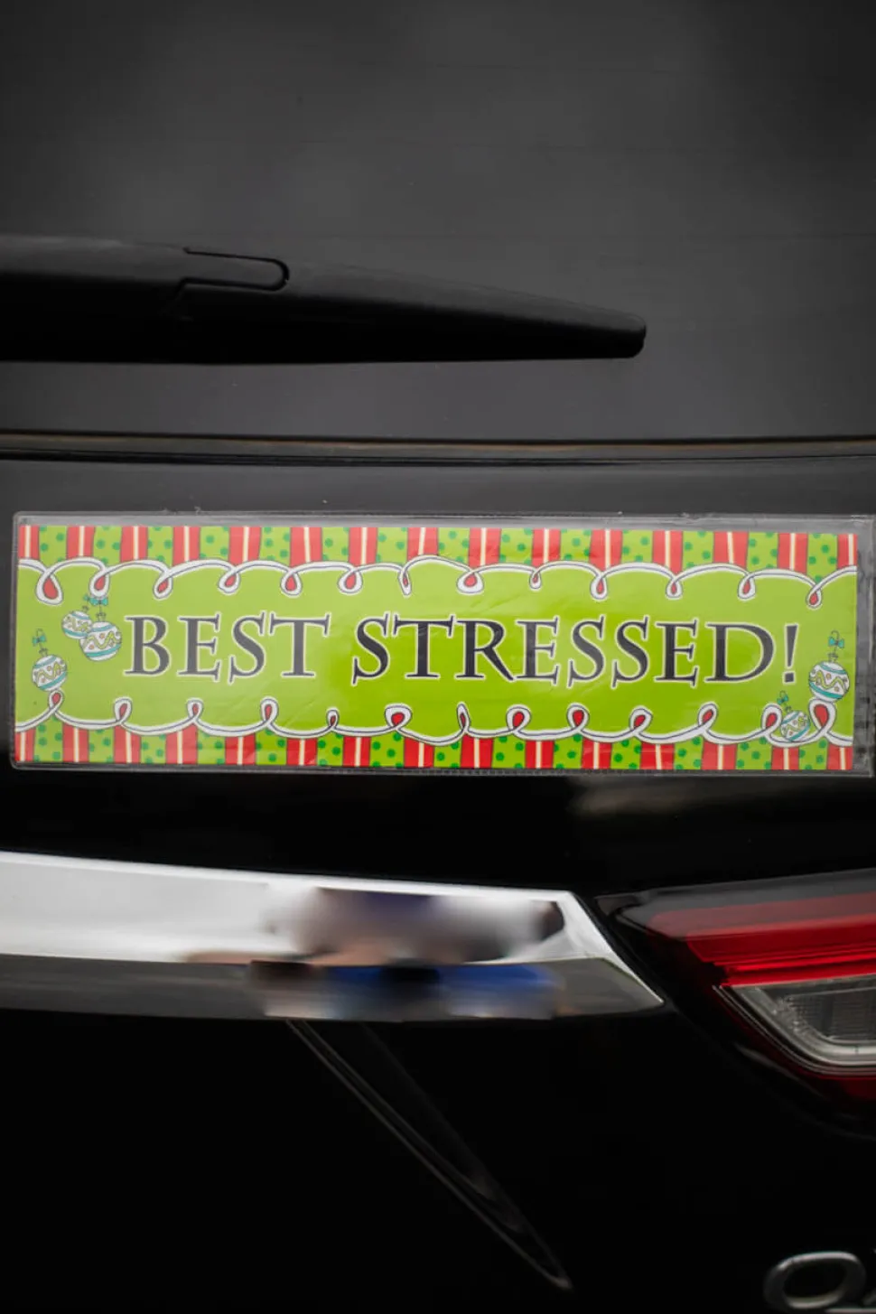 11.5” Vinyl Holiday Car Magnet