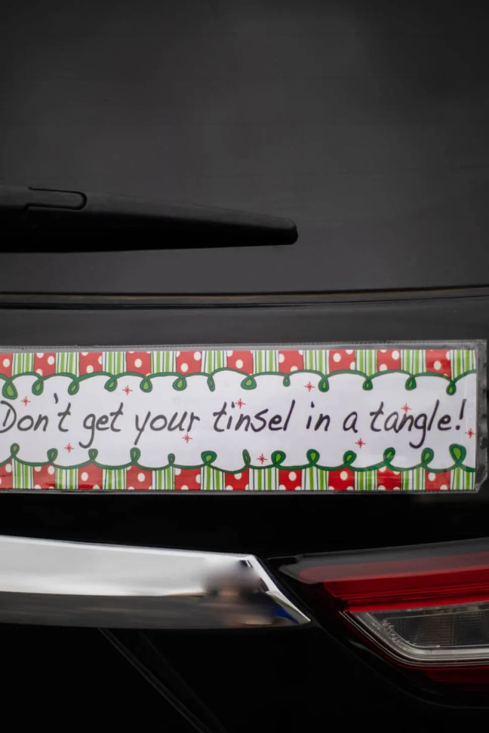 11.5” Vinyl Holiday Car Magnet
