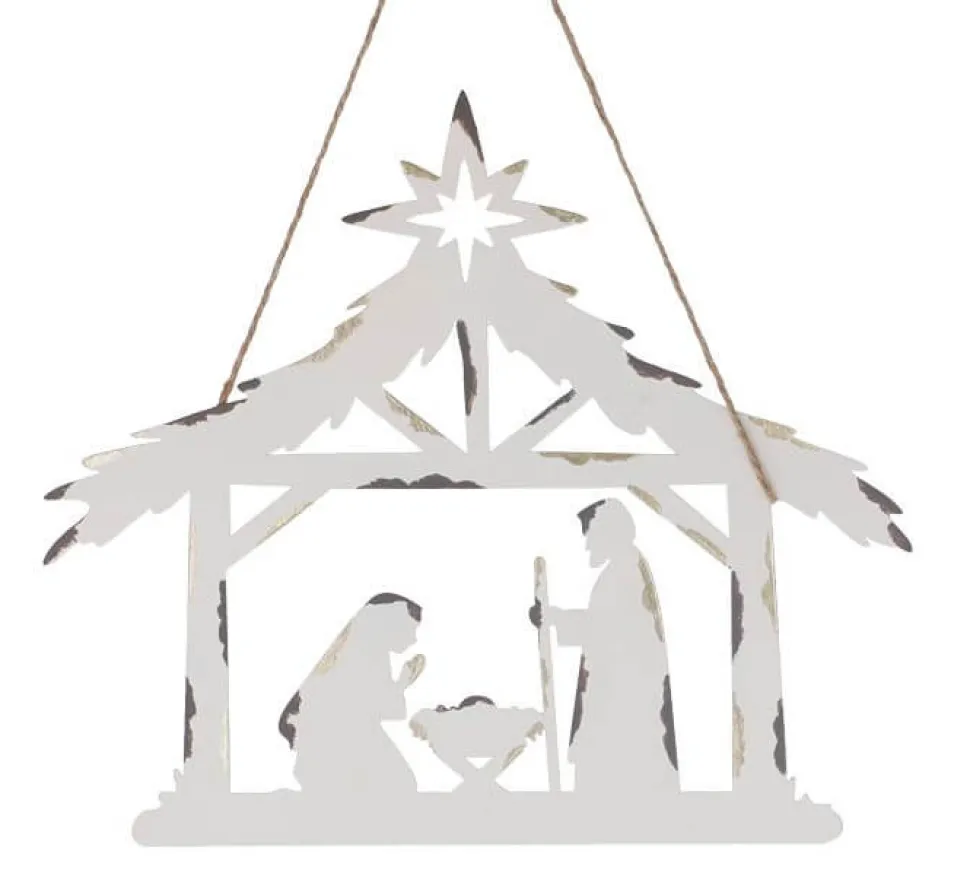 Wall Hanging Nativity With Holy Family