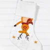 White Stocking with Rudolph