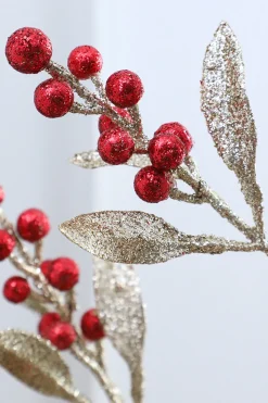 32” Winter Berry Branch