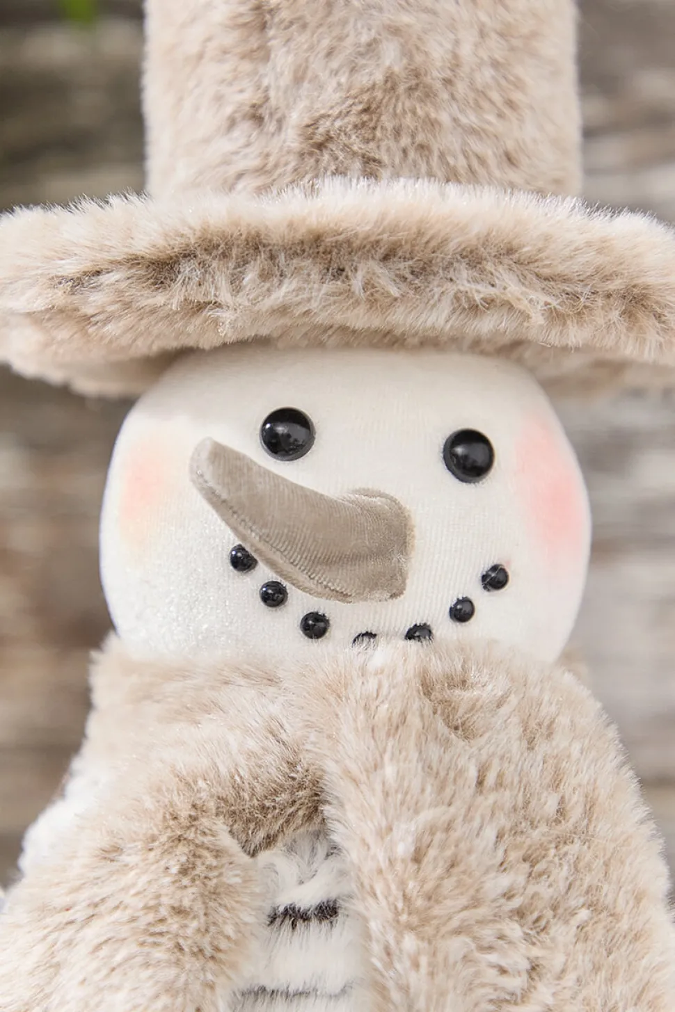 18" Winter Retreat Snowman with Hat