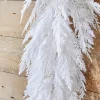 48" Winter Snowy Cedar Garland