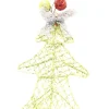 Wire Glittered Tree Hanging