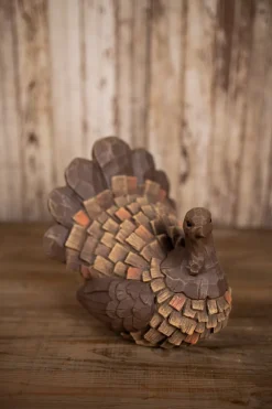 Wood Carved Turkey
